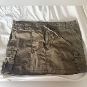 Abercrombie & Fitch Tan Mini Skirt